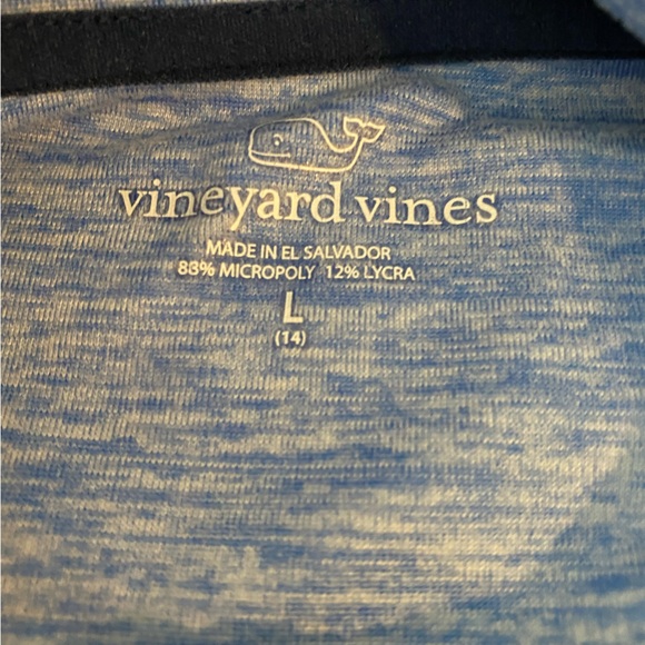 Vineyard Vines lightweight jacket blue girls size 14. - Picture 3 of 3